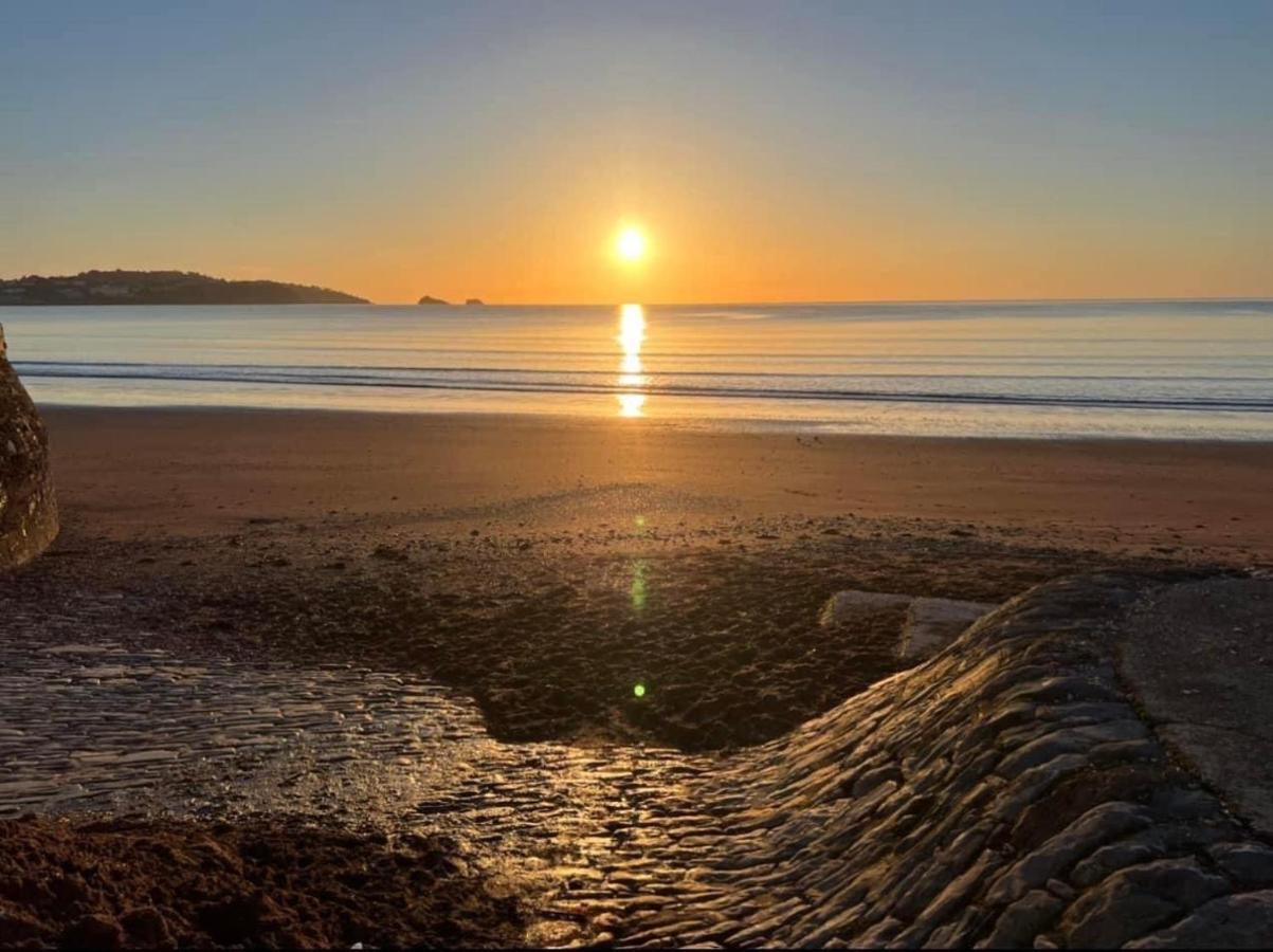 Pink House ,Opposite Beach ,Sleeps 6 , 2 Bedroom Ground Floor Self Contained Garden Flat , Private Entrance , Kitchen , Guaranteed Parking ,Wifi , Movies ,Bathroom ,Fridge , Microwave ,Bedroom 1, Double Bed & 2 Single Beds ,Bedroom 2 , Double Bed Paignton Εξωτερικό φωτογραφία